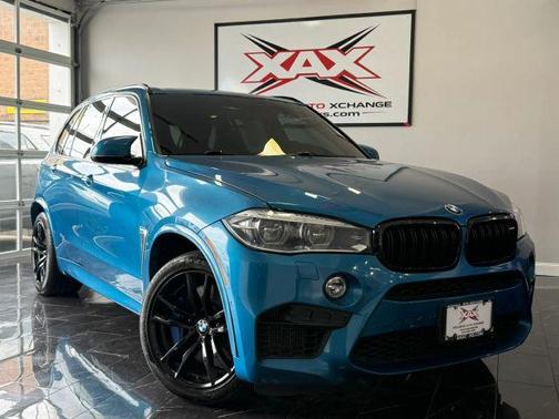 Blue 2017 BMW X5 M Base