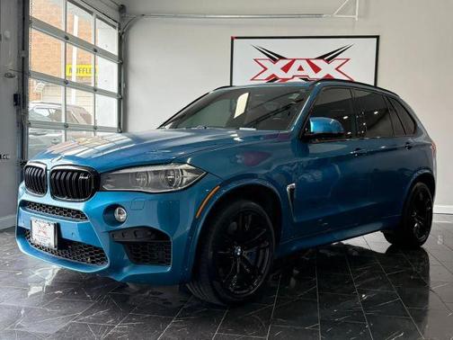 Blue 2017 BMW X5 M Base