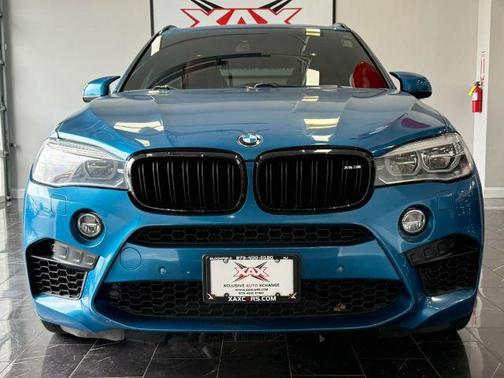 Blue 2017 BMW X5 M Base