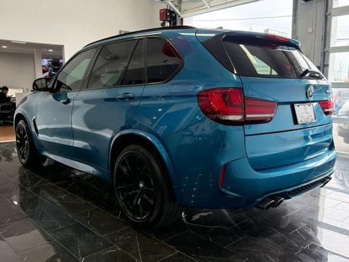 Blue 2017 BMW X5 M Base
