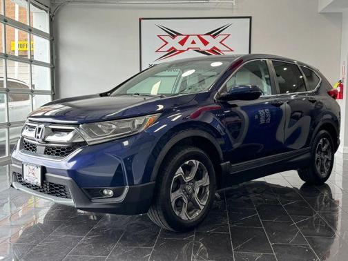 Blue 2018 Honda CR-V EX-L