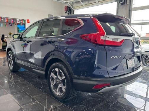 Blue 2018 Honda CR-V EX-L