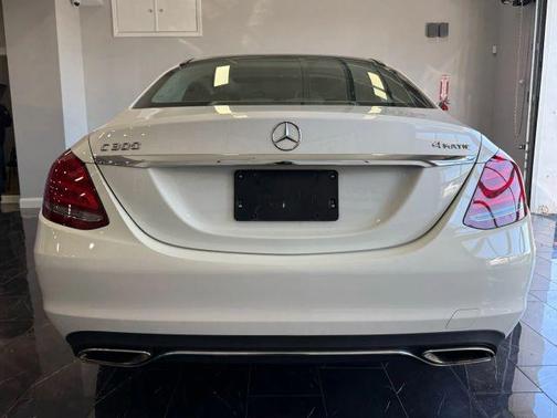 White 2015 Mercedes-Benz C-Class C 300 4MATIC