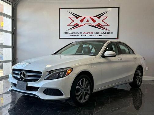 White 2015 Mercedes-Benz C-Class C 300 4MATIC