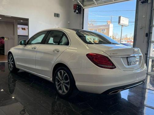 White 2015 Mercedes-Benz C-Class C 300 4MATIC
