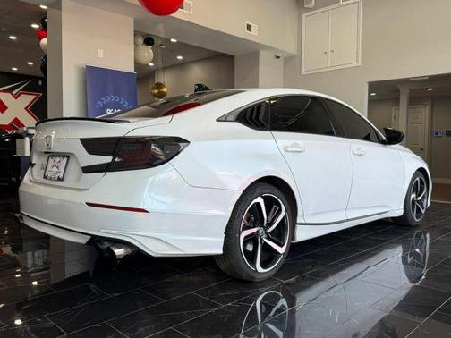 White 2021 Honda Accord Sport 2.0T