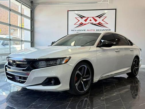 White 2021 Honda Accord Sport 2.0T