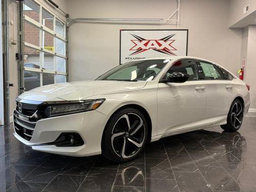 White 2021 Honda Accord Sport 1.5T