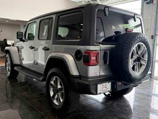 Silver 2018 Jeep Wrangler Unlimited Sahara