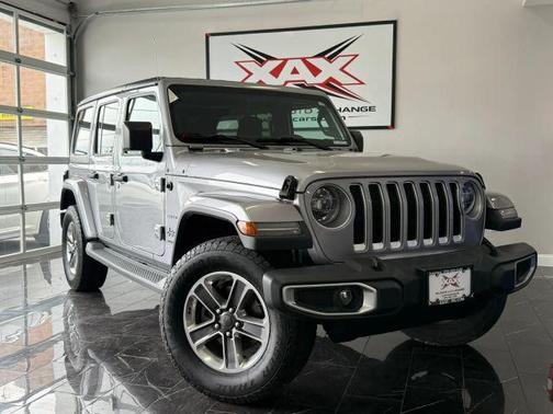 Silver 2018 Jeep Wrangler Unlimited Sahara