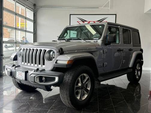 Silver 2018 Jeep Wrangler Unlimited Sahara