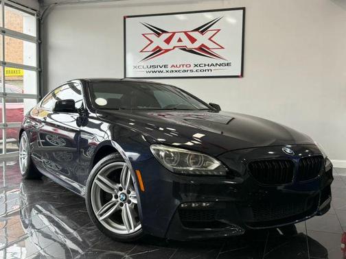 Blue 2014 BMW 650 i xDrive