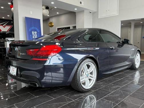 Blue 2014 BMW 650 i xDrive