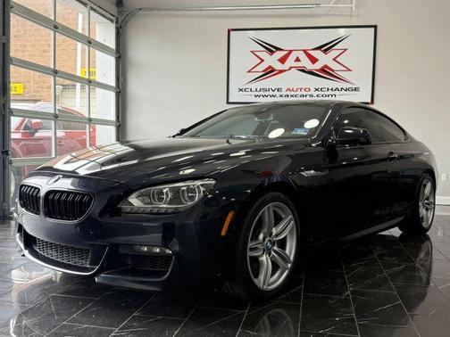 Blue 2014 BMW 650 i xDrive