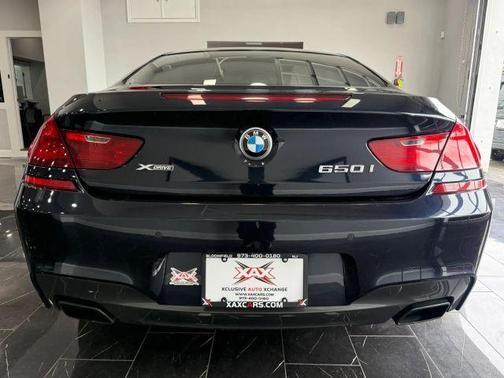 Blue 2014 BMW 650 i xDrive