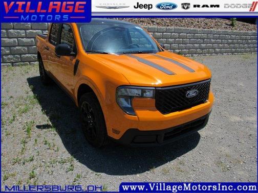 Orange Fury 2026 Ford Maverick XLT