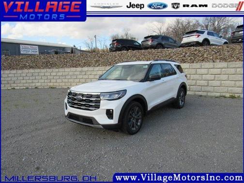 Star White 2026 Ford Explorer Active