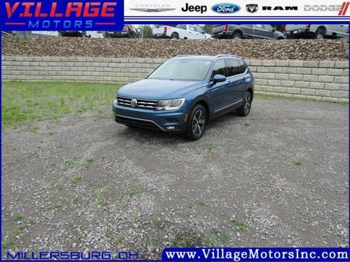 Silk Blue Metallic 2018 Volkswagen Tiguan 2.0T SEL