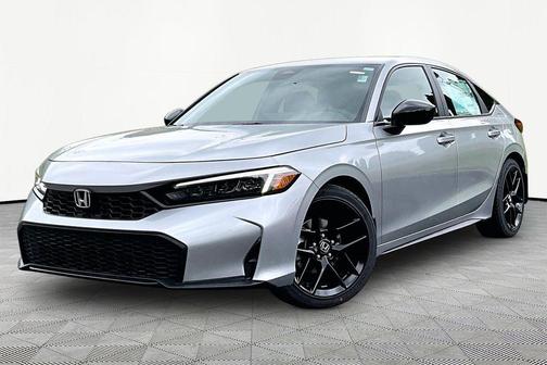 Solar Silver Metallic 2026 Honda Civic Sport