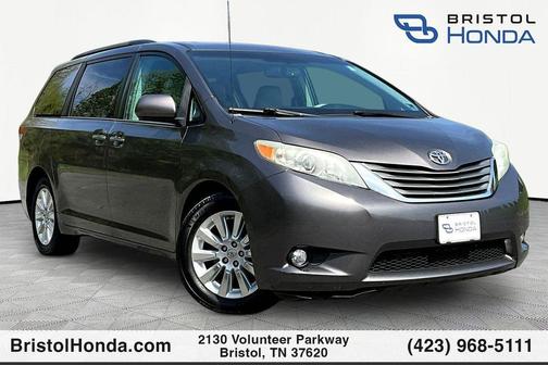 Predawn Gray Mica 2013 Toyota Sienna Limited