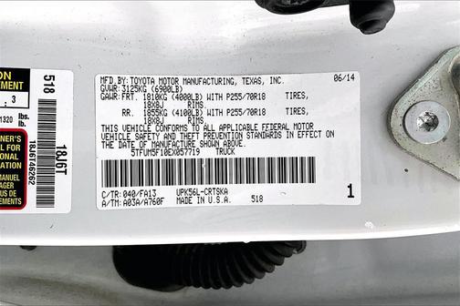 2014 Toyota Tundra SR