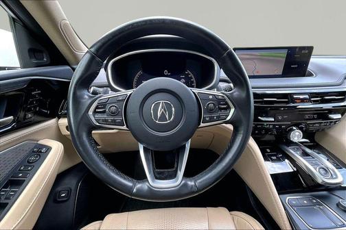 Platinum White Pearl 2023 Acura MDX Advance Package