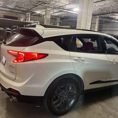 White Diamond Pearl 2019 Acura RDX A-Spec