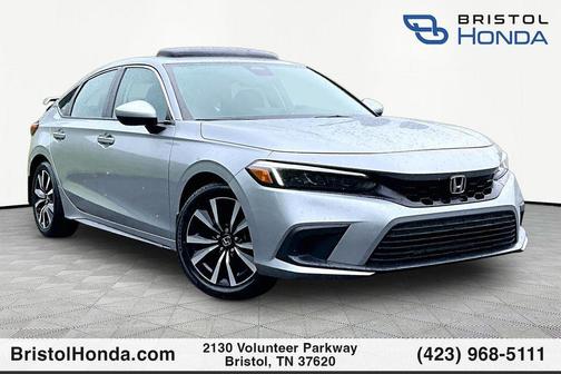 Lunar Silver Metallic 2023 Honda Civic EX-L