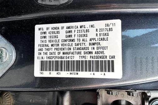 2011 Honda Accord SE