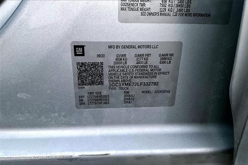 2020 Chevrolet Silverado 2500 Custom