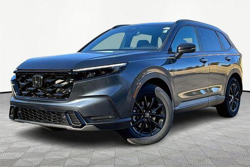 Meteorite Gray Metallic 2026 Honda CR-V Hybrid Sport-L AWD
