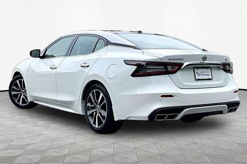 Pearl White Tricoat 2020 Nissan Maxima 3.5 SL