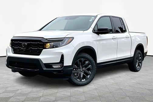 Platinum White Pearl 2026 Honda Ridgeline Sport