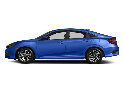 Aegean Blue Metallic 2017 Honda Civic EX