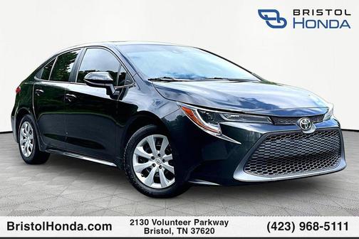Black Sand Pearl 2021 Toyota Corolla LE