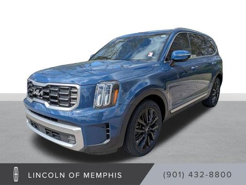 Midnight Lake Blue 2023 Kia Telluride SX