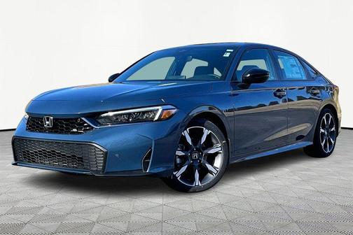 Blue Lagoon Pearl 2026 Honda Civic Hybrid Sport