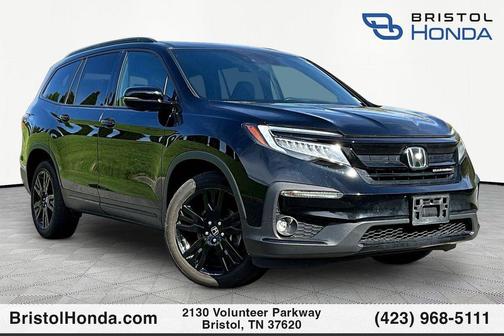Crystal Black Pearl 2020 Honda Pilot AWD Black Edition