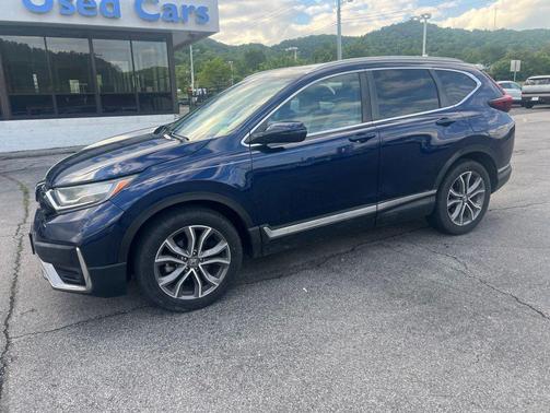 Obsidian Blue Pearl 2020 Honda CR-V AWD Touring