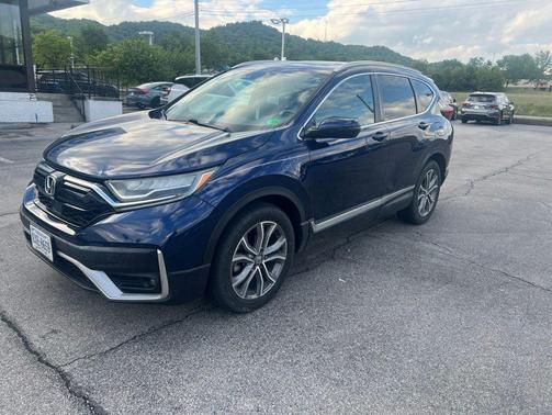 Obsidian Blue Pearl 2020 Honda CR-V AWD Touring