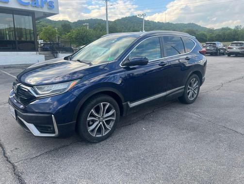 Obsidian Blue Pearl 2020 Honda CR-V AWD Touring