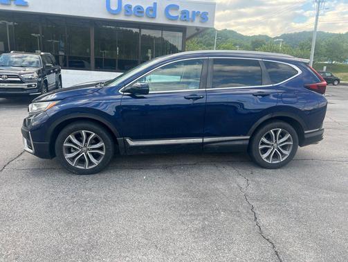 Obsidian Blue Pearl 2020 Honda CR-V AWD Touring