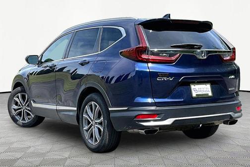 Obsidian Blue Pearl 2020 Honda CR-V AWD Touring