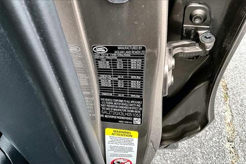 2020 Land Rover Range Rover Evoque R-Dynamic S