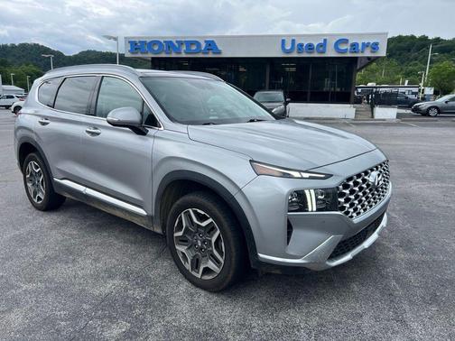 Shimmering Silver 2021 Hyundai SANTA FE Limited