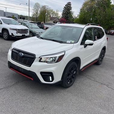 Crystal White Pearl 2020 Subaru Forester Sport