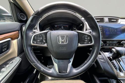 White Diamond Pearl 2017 Honda CR-V EX-L