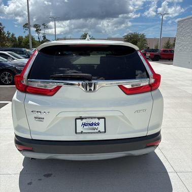 White Diamond Pearl 2017 Honda CR-V EX-L