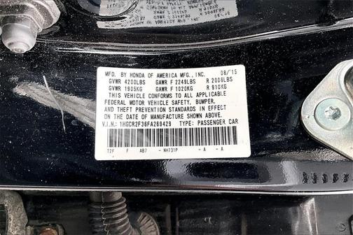 2015 Honda Accord LX