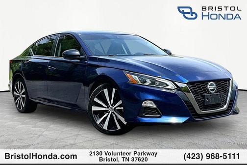 Deep Blue Pearl 2021 Nissan Altima SR Intelligent AWD